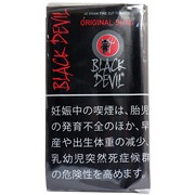 Black Devil Original Shag参考包装：黑色小袋上有红色蛛网、圆形恶魔标识及Original字样