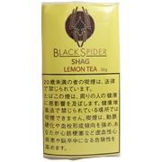 Black Spider Lemon Tea 30g参考包装：黄色袋面，黑字LEMON TEA，警示文字直接排在黄色下半区