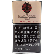 Black Spider Mixed Nuts 30g参考包装：米褐色上半区，中央写MIXED NUTS，下半为黑色警示区