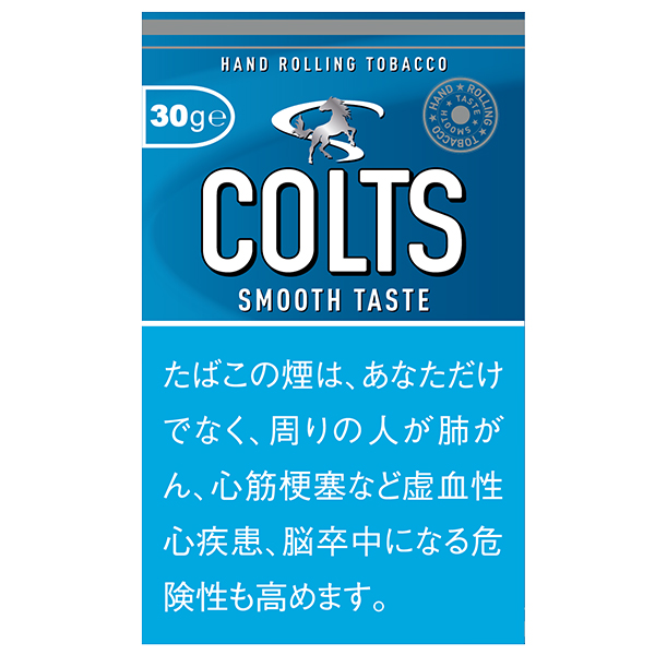 Colts Smooth Taste 30g包装参考图：COLTS与SMOOTH TASTE。