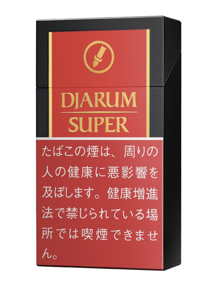 Djarum Super 红黑色包装正面