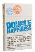 Double Happiness Light参考包装:米白小盒有蓝色字标,上方蓝橙圆形线纹