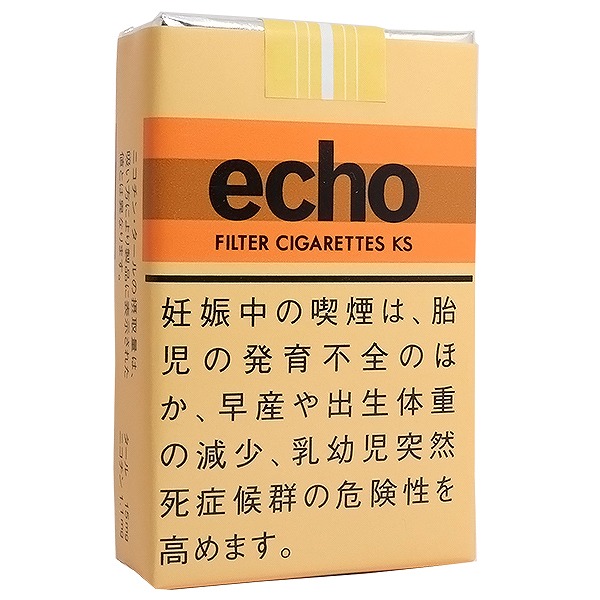 Echo KS 橙黄色包装正面与英文标识