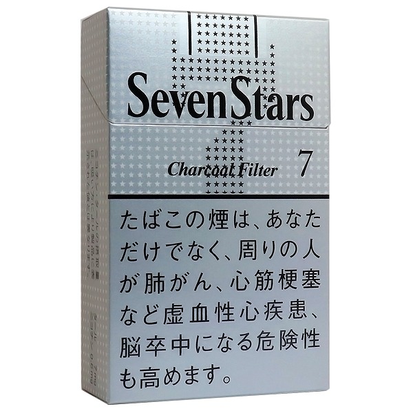 Seven Stars 7 BOX包装参考图：SevenStars及数字7。