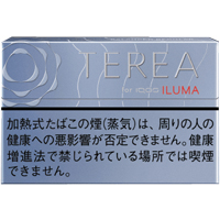 TEREA Balanced Regular参考包装:小图为灰蓝横盒,银白字标与圆纹位于上栏,下部黑字警示
