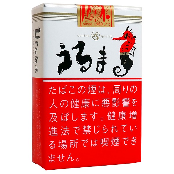 Uruma / うるま包装参考图：名称，黑色「うるま」书写体。